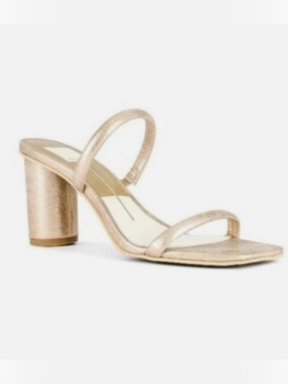 Women’s DOLCE VITA Noles gold heeled sandals- Size 6.5
